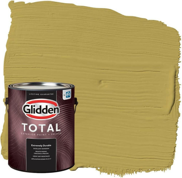 Glidden Total Exterior Paint & Primer Seidenmatt, Wollhandschuhe