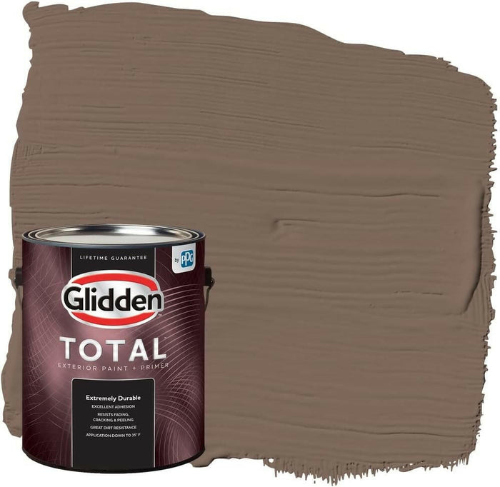 Glidden Total Exterior Paint & Primer semibrillante, Warrior