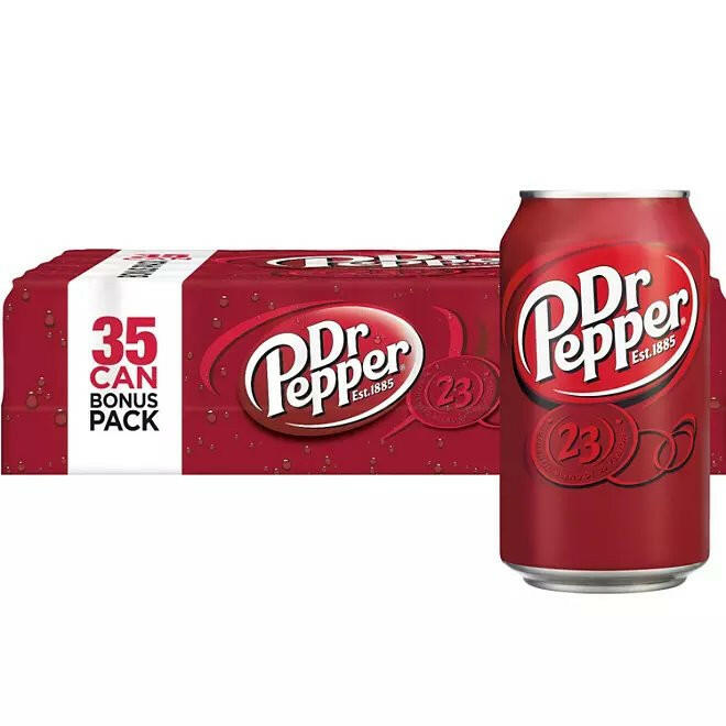 Dr Pepper Soda (12 fl. oz. Dosen, 35 Pck.)