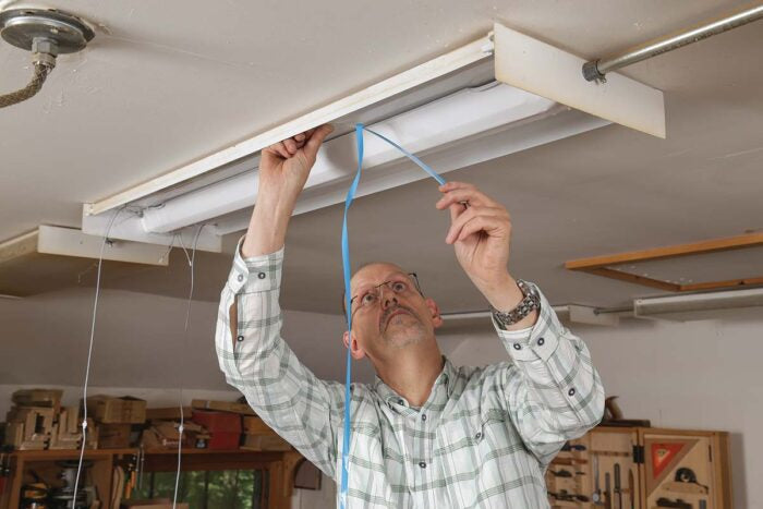 Fluorescent Lighting Installation