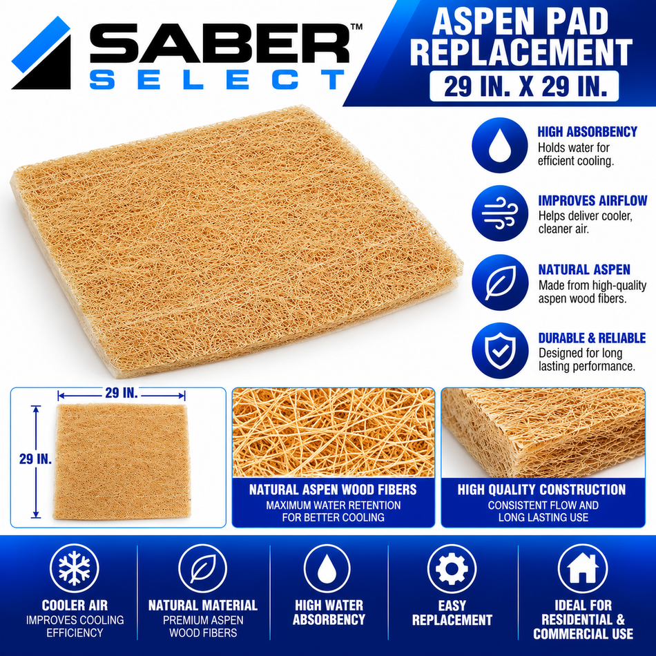 SABER SELECT Aspen Pad Replacement (29 in. x 29 in.)