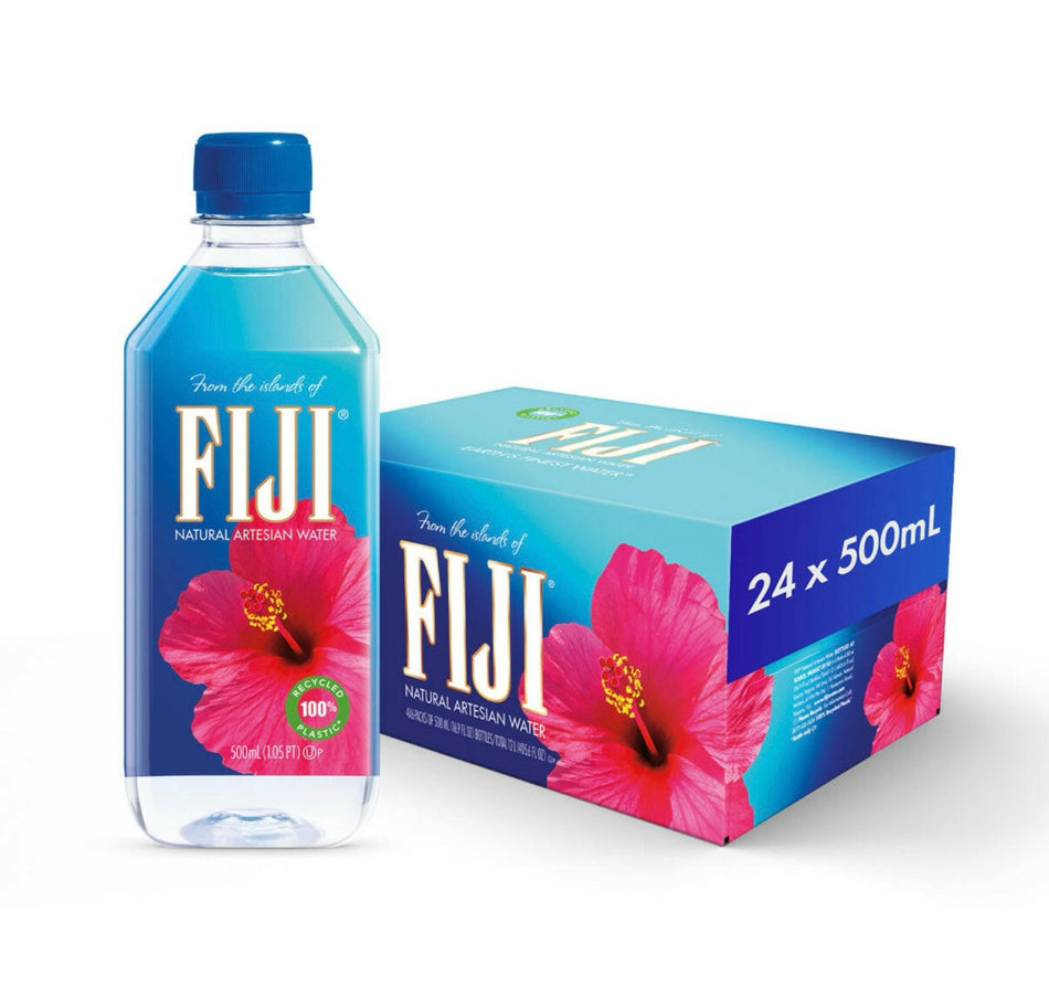 Agua artesiana natural FIJI (paquete de 24 de 16,9 fl. oz.)
