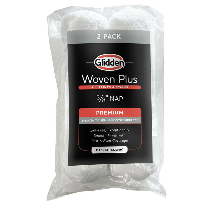 Glidden Woven Plus 3/8" x 9 Zoll Premium-Rollenbezug (2er-Pack)
