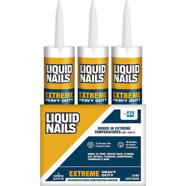 Liquid Nails Off-white Interior/Exterior Construction Adhesive (10-fl oz)