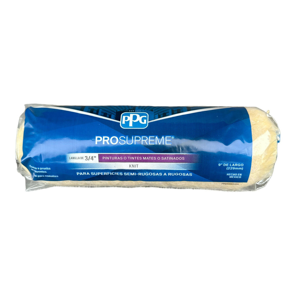 PPG ProSupreme Knit 3/4 in. NAP x 9 in. L Roller Cover