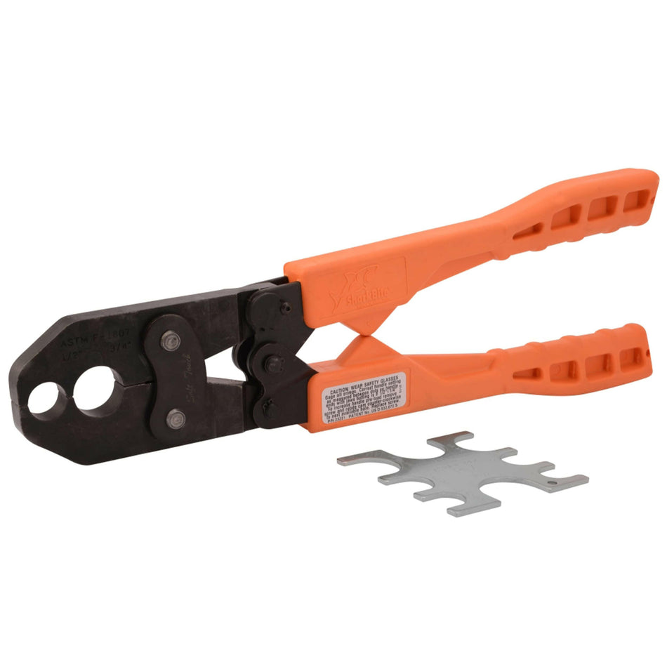 SharkBite 1/2 Zoll und 3/4 Zoll PEX Crimpzange