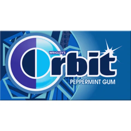 Wrigley PepperMint Orbit Zuckerfreier Kaugummi