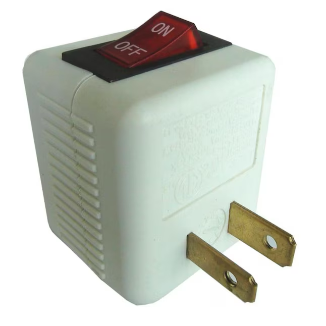 Projektquellenadapter 15 Ampere 2-adrig Einzel-auf-Einzel-Weiß-Basisstandardadapter
