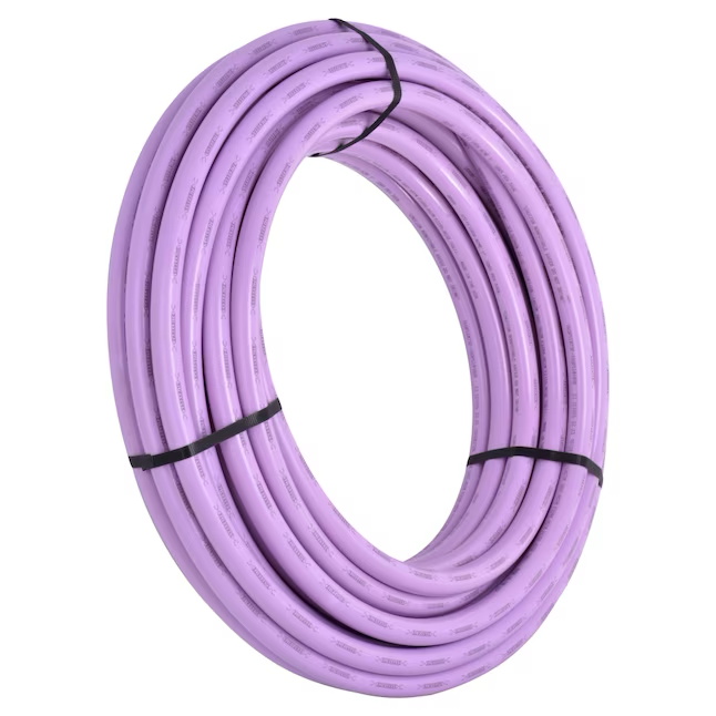SharkBite Tubería PEX-B morada de 1 pulgada x 300 pies para agua recuperada 