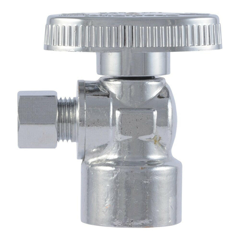 SharkBite 1/2 in. FIP x 1/4 in. OD Compression Iron Pipe Angle Stop