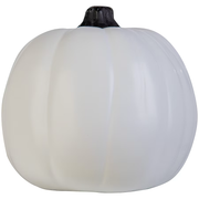 Haunted Living 6-in Carvable Glossy Pumpkin Decor
