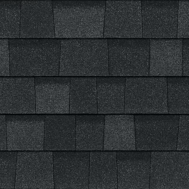 Owens Corning Oakridge AR Onyx Black architektonische Dachschindeln, algenbeständig (32,8 sq ft pro Bündel)
