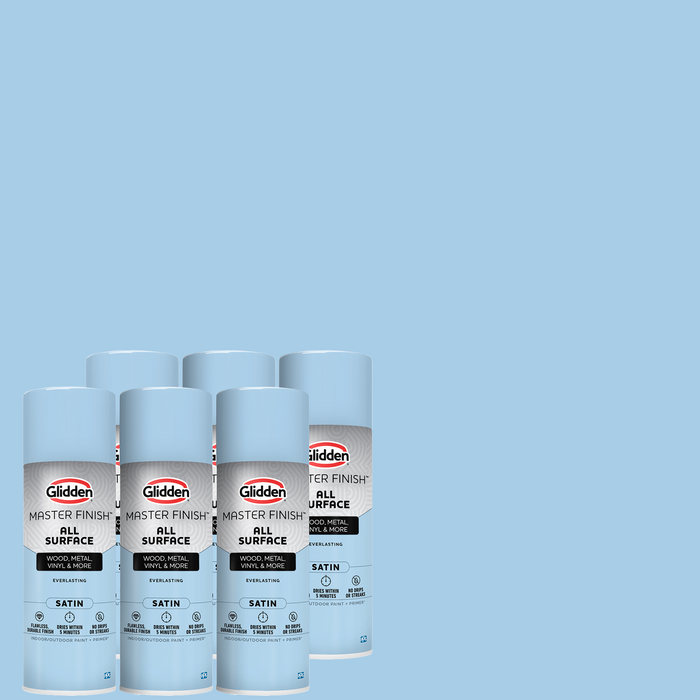 Pintura en aerosol para todo tipo de superficies Glidden Master Finish para interiores y exteriores