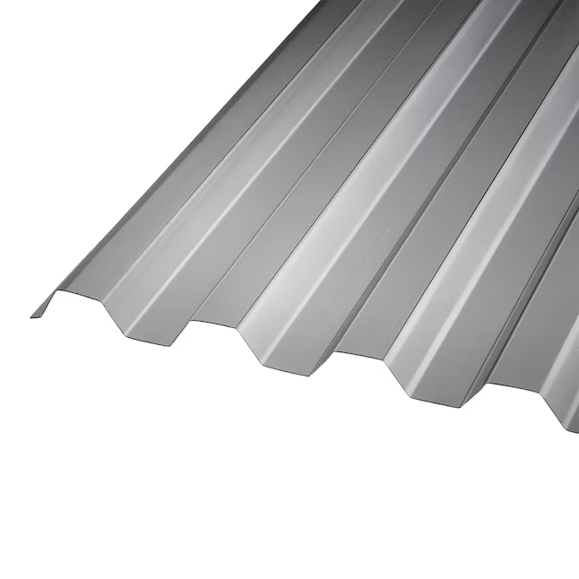 AmeriLux International CoverLite 2.16-Feet x 12-Feet Corrugated Smoke Polycarbonate plastic Roof Panel