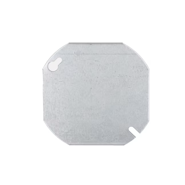 Hubbell Rund Grau Metall