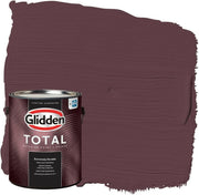 Glidden Total Exterior Paint & Primer Semi-Gloss, Gooseberry