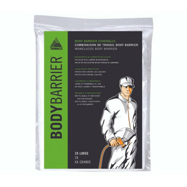 Trimaco 09957 Body Barrier Painting Coverall Lightduty (2X-Large)