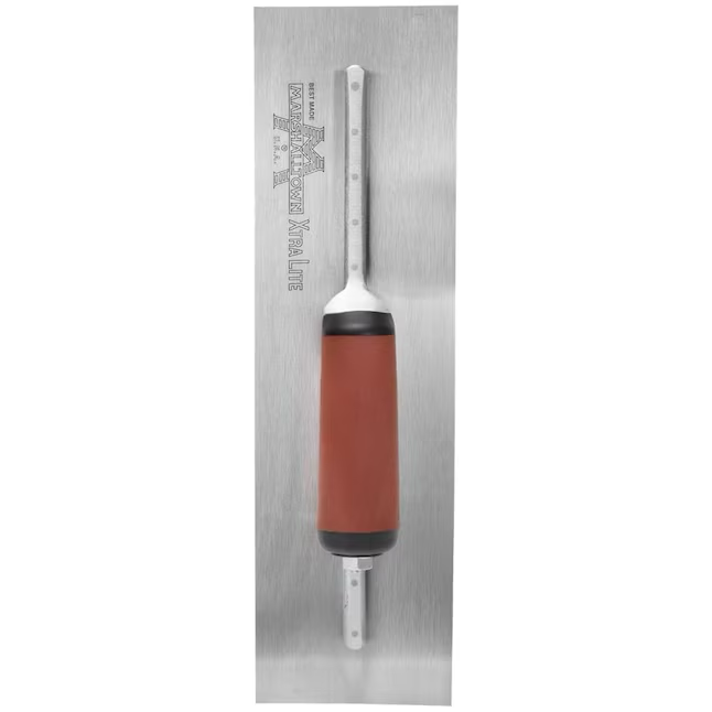 Marshalltown Paleta de hormigón para acabado de acero con alto contenido de carbono de 16 pulgadas
