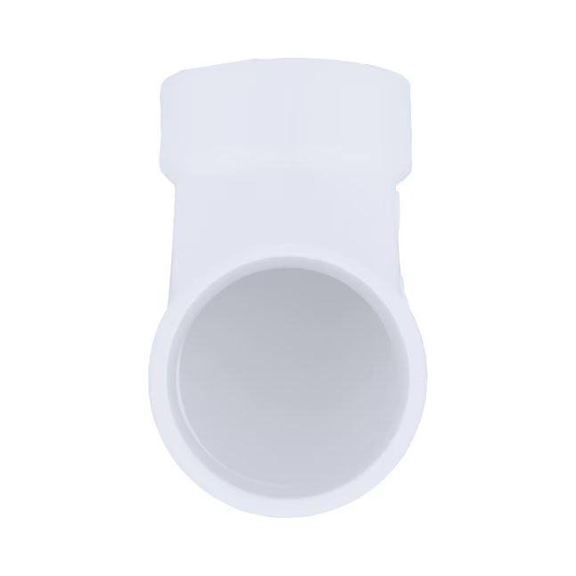 Codo de calle DWV de PVC de 90 grados y 4 pulgadas Charlotte Pipe