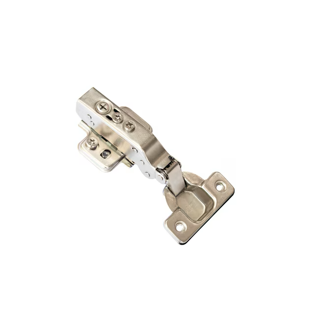 RELIABILT 110-Grad-Schrankscharnier mit verdeckter Absenkautomatik, vernickelt, 1 Paar (2-teilig)