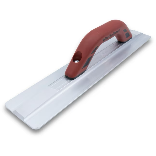 Marshalltown Flotador manual de aluminio para hormigón de 15,5 x 3,125 pulgadas