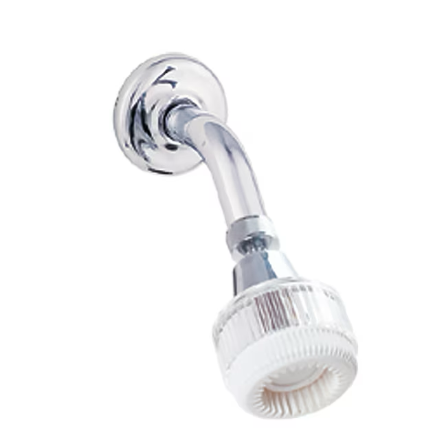 EZ-FLO Brass-N-Basic Chrome 2-handle Single Function Round Bathtub and Shower Faucet Valve Included