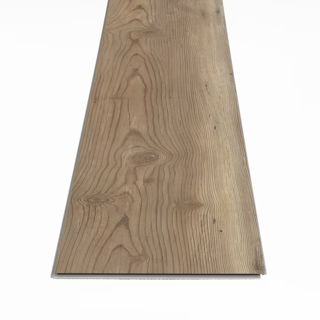 STAINMASTER Pino Mecklenberg 12 mil x 7 pulgadas de ancho x 48 pulgadas de largo Pisos de tablones de vinilo de lujo entrelazados impermeables