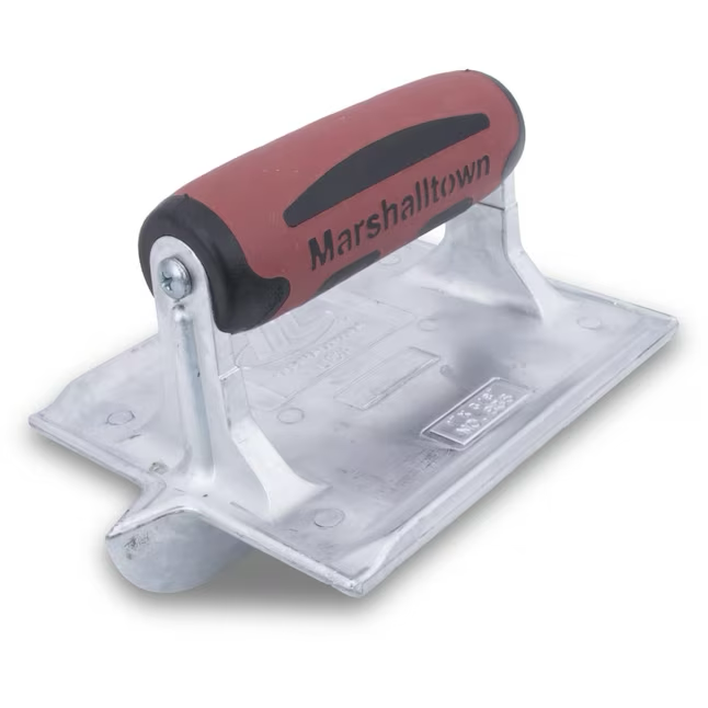 Marshalltown Ranuradora de hormigón de zinc de 4,375 x 6 pulgadas 