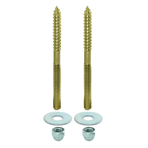 EZ-FLO 1/4 Zoll x 3-1/2 Zoll Schrankschrauben-Set – Paar