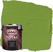 Pintura e imprimador para exteriores Glidden Total semibrillante, musgo antiguo
