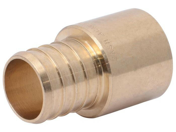 SharkBite 3/4 in. x 3/4 in. Brass Crimp Male Sweat Adapter