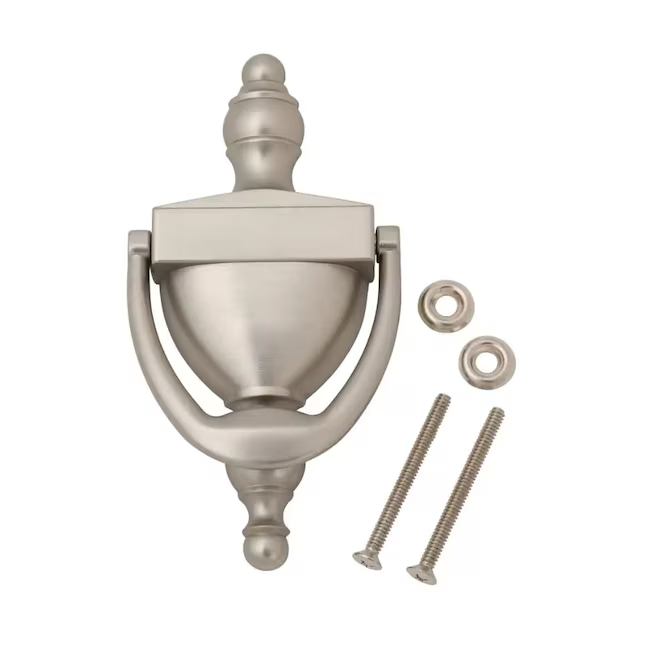 Aldaba de puerta satinada RELIABILT de 6-5/16 pulgadas