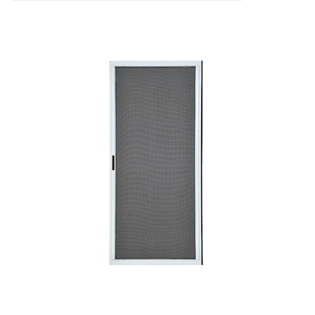 RELIABILT Puerta corrediza de aluminio para patio, color blanco, 30 x 80 pulgadas