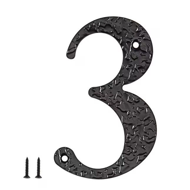 RELIABILT 5-in Black Number