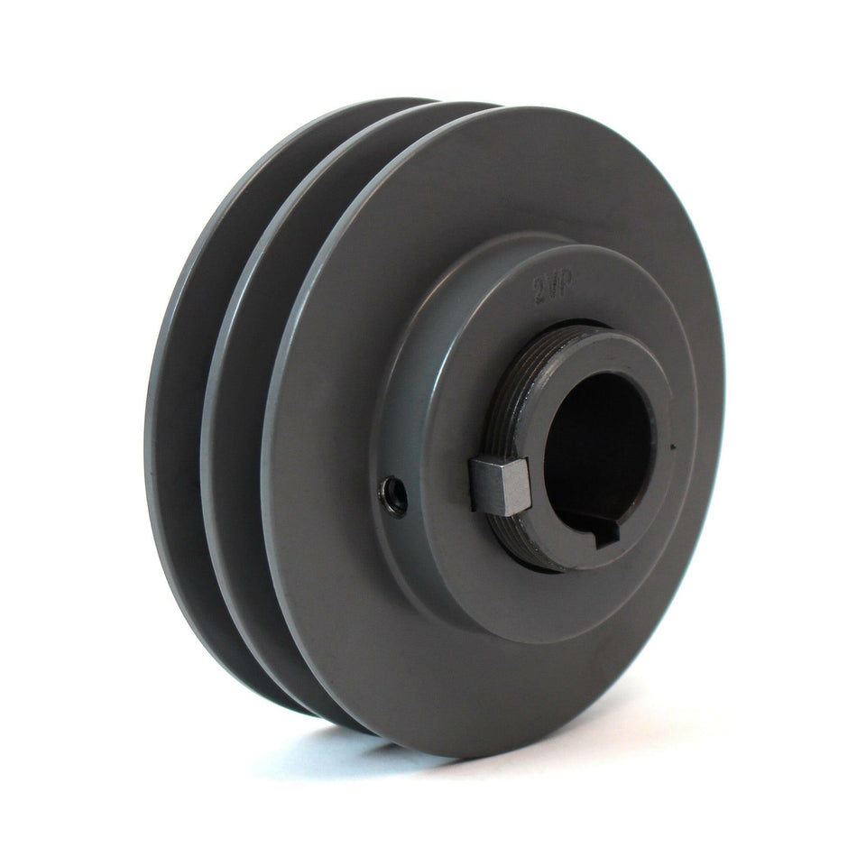 Dial Double Groove Iron Pulley (4.75″ x 5/8″)