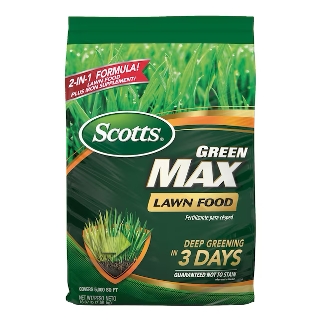 Scotts Green Max Lawn Food 16.67-lb 5000-sq ft 27-0-2 Fertilizante