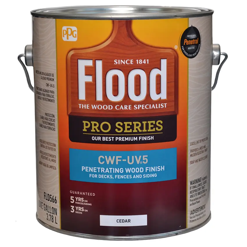 Flood Pro Series Penetrating Wood Finish (Zeder, 1 Gallone)