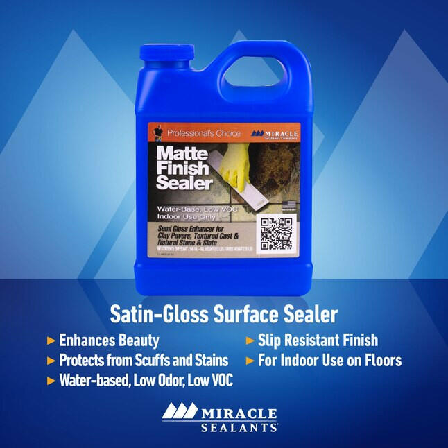 Miracle Sealants Matte 128-fl oz Clear Sealer and Finish
