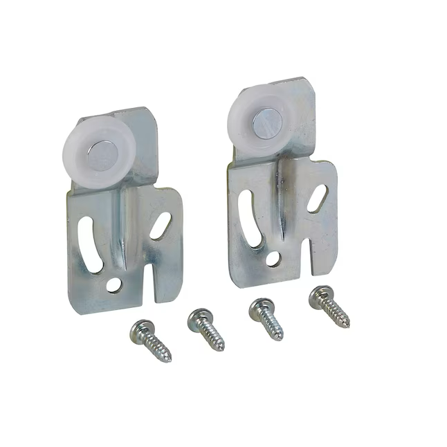 National Hardware Inserto de guía superior para puerta de armario corrediza de 0,25 pulgadas, 2 unidades