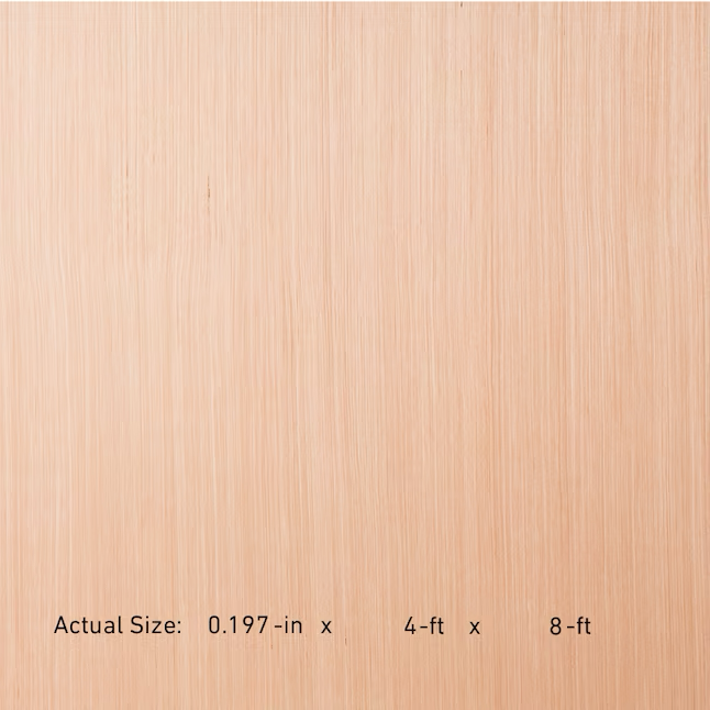 RevolutionPly 5Mm x 4-ft x 8-ft Poplar Sanded Plywood