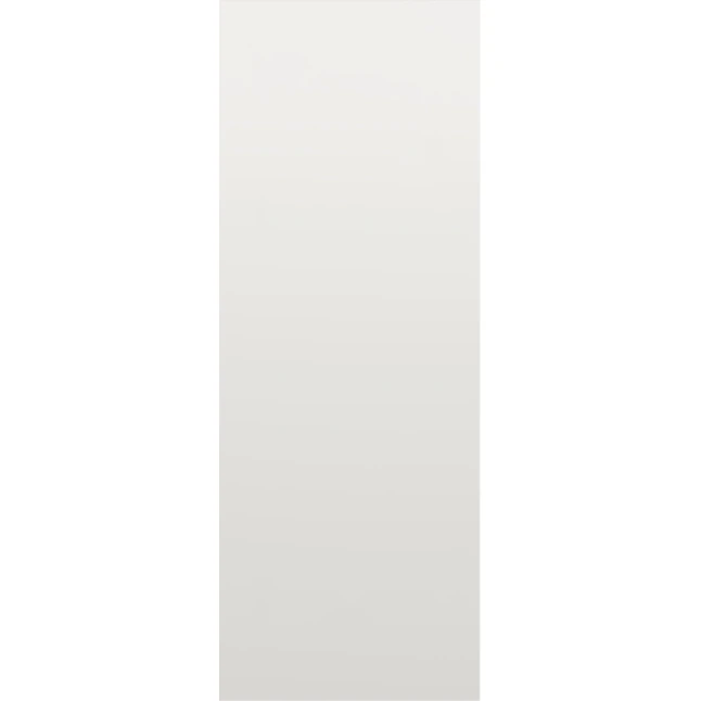 ReliaBilt 32-in x 80-in White Flush Hollow Core Hardboard Slab Door Without Bore