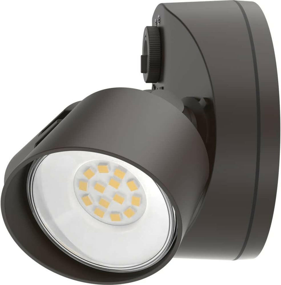 Lithonia Lighting HomeGuard Sicherheits-Flutlichter, 1750–2750 Lumen, 2 Lichter, Fotozellensensor, Dunkelbronze