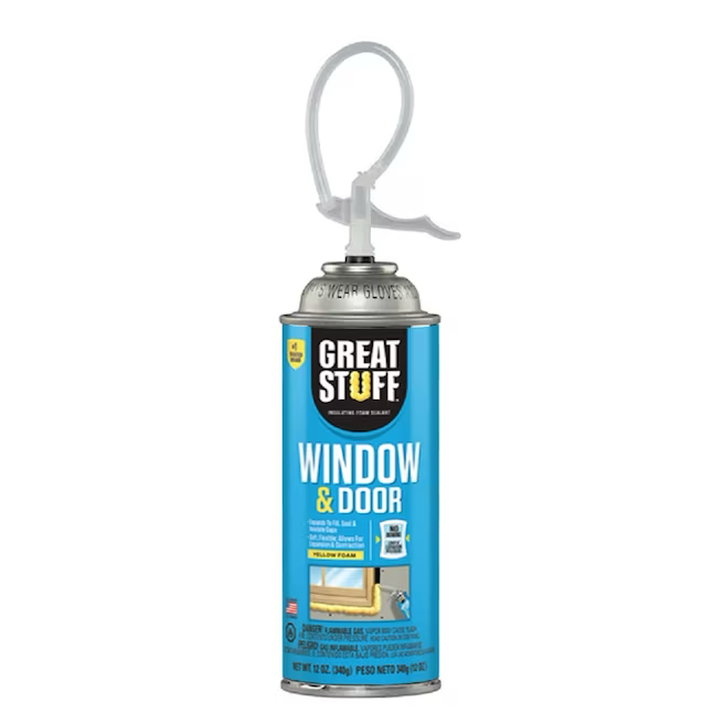 GREAT STUFF Fenster- und Tür-12-Unzen-Stroh-Innen-/Außen-Sprühschaum-Isolierung