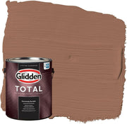 Glidden Total Exterior Paint &amp; Primer semibrillante, Prairie Fire