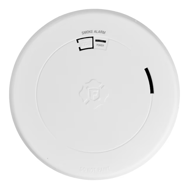Detector de humo con sensor fotoeléctrico que funciona con baterías y 10 años de garantía First Alert