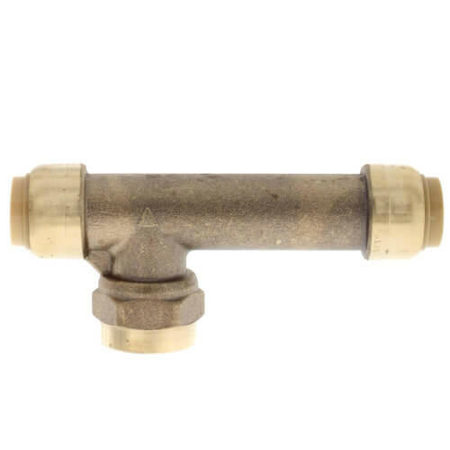 SharkBite 1/2 pulg. x 1/2 pulg. x 1/2 pulg. FNPT Conector en T central hembra
