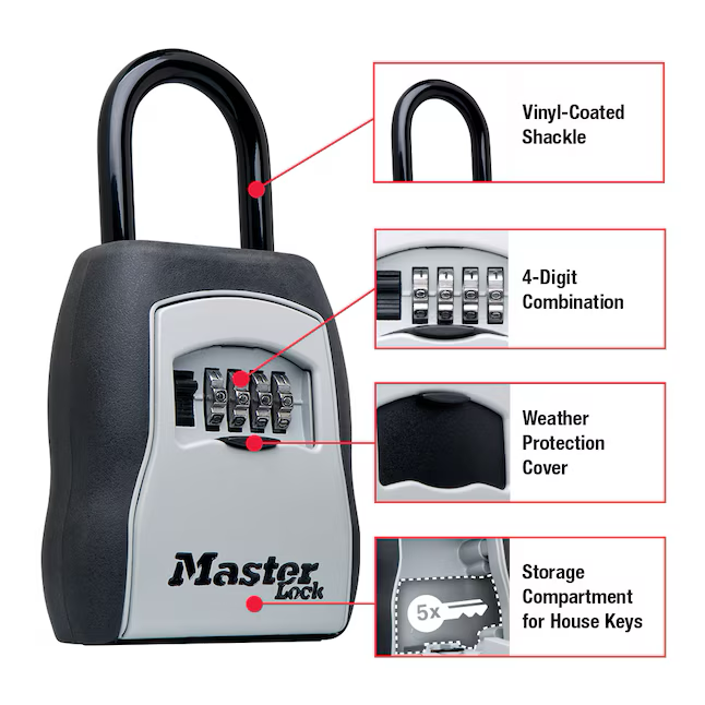 Master Lock Zahlen-Schlüsseltresor
