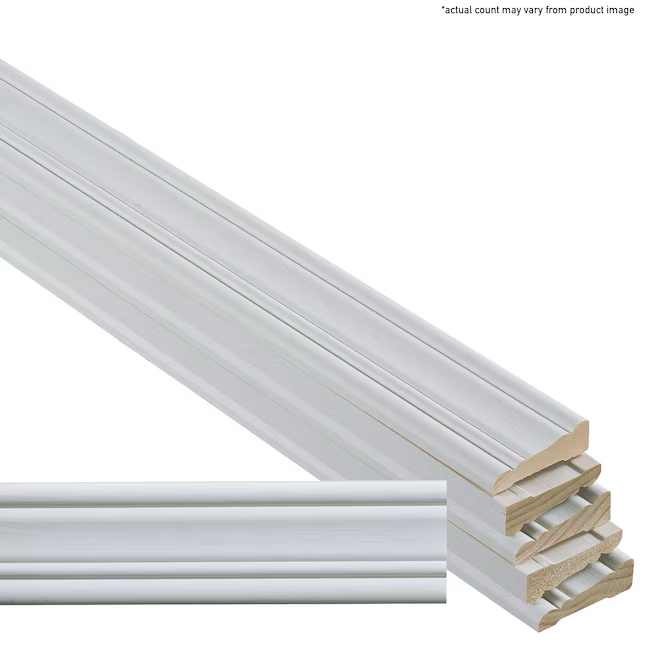 RELIABILT Carcasa de pino imprimado 3100 de 11/16 x 2-1/4 x 14 pies (paquete de 12)