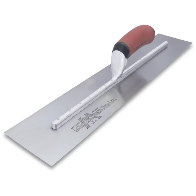 Marshalltown Paleta de hormigón para acabado de acero con alto contenido de carbono de 20 pulgadas