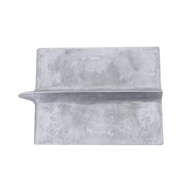 Marshalltown Ranuradora de hormigón de zinc de 4,375 x 6 pulgadas 
